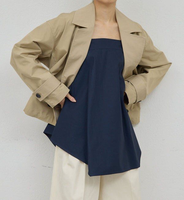  「【HERITANOVUM】スクエアフレアビスチェ」|シャツ・ブラウス|