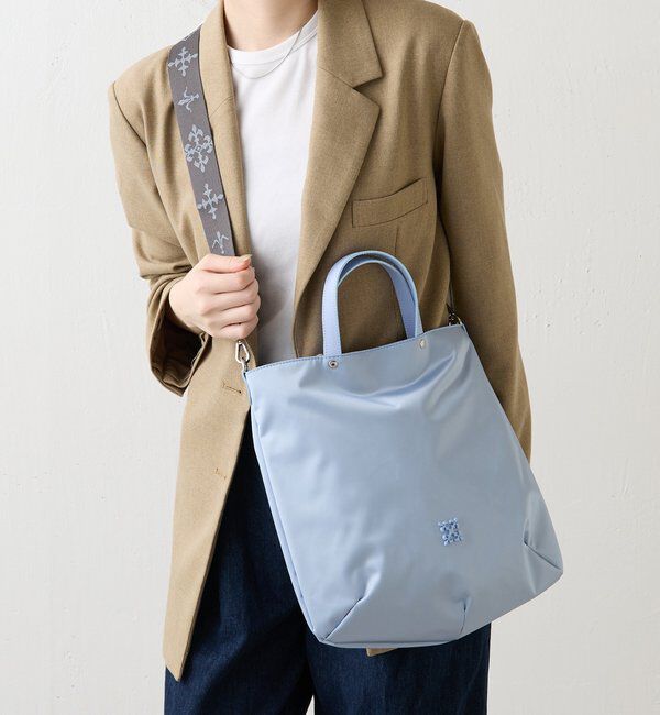  「《WEB限定》スリム2WAYトートバッグ <クラウズナイロン>」|トートバッグ|