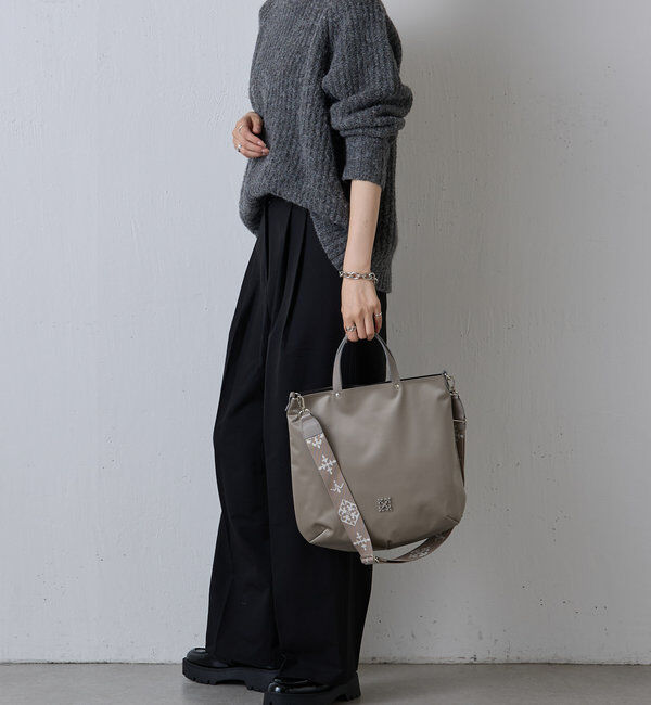  「《WEB限定》スリム2WAYトートバッグ <クラウズナイロン>」|トートバッグ|