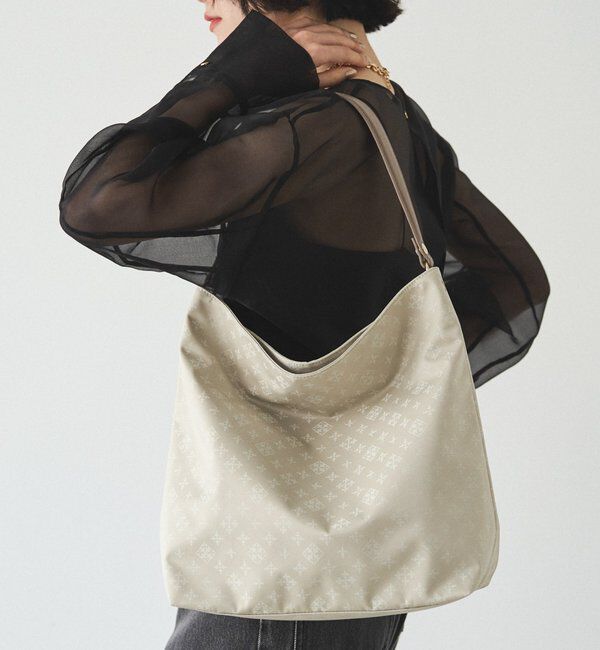  「ナイロンジャガード 2WAYショルダーバッグ」|ショルダー・メッセンジャー|エクリュ