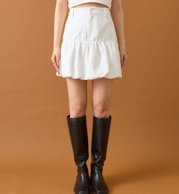  「切り替えバルーンスカート」|スカート|