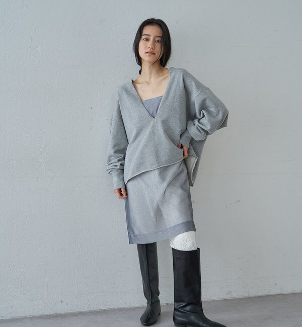  「4WAYダブルレイヤードスカート」|スカート|