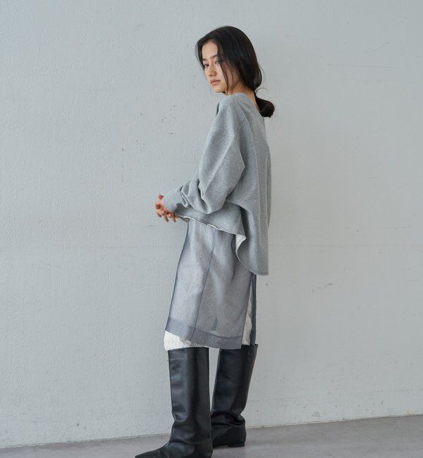  「4WAYダブルレイヤードスカート」|スカート|