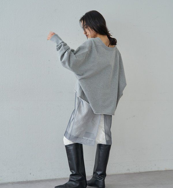  「4WAYダブルレイヤードスカート」|スカート|