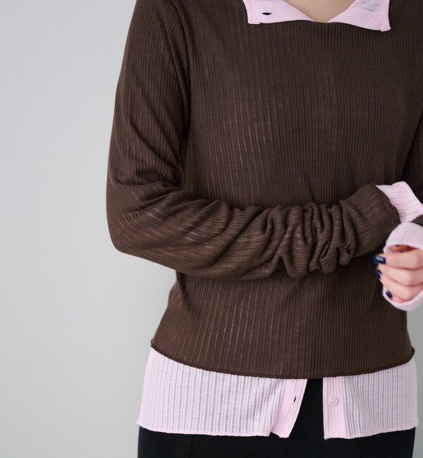  「レイヤードPack Tee」|Tシャツ・カットソー|