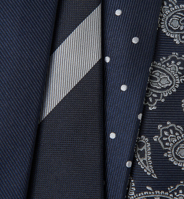 ABAHOUSE「4面 シルク ネクタイ」|ネクタイ・蝶ネクタイ|