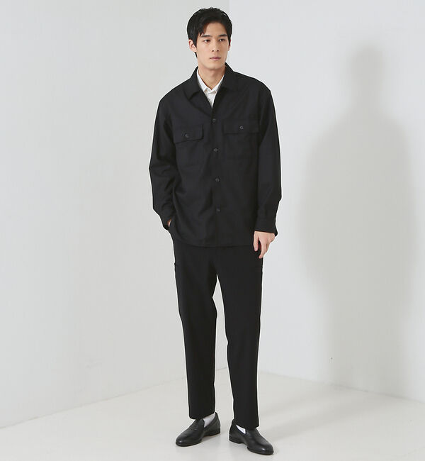 ABAHOUSE「【カーゴディティール】6ポケット スリム ストレートパンツ / スラックス」|カーゴ|