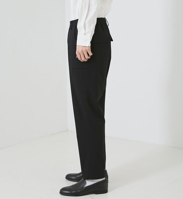 ABAHOUSE「【カーゴディティール】6ポケット スリム ストレートパンツ / スラックス」|カーゴ|