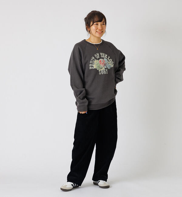 ABAHOUSE「【FRUIT OF THE LOOM/フルーツオブザルーム】ラグラントレーナー/」|スウェット・ジャージ|