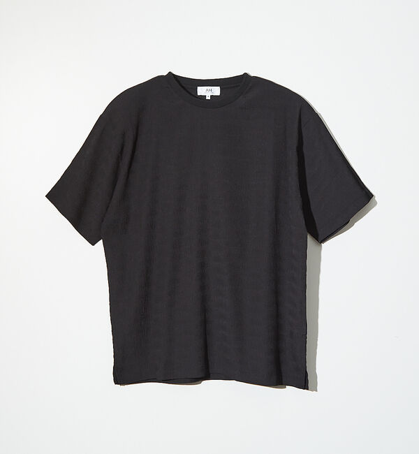 ABAHOUSE「【AH ABAHOUSE】楊柳クルーネック半袖Tシャツ」|Tシャツ・カットソー|