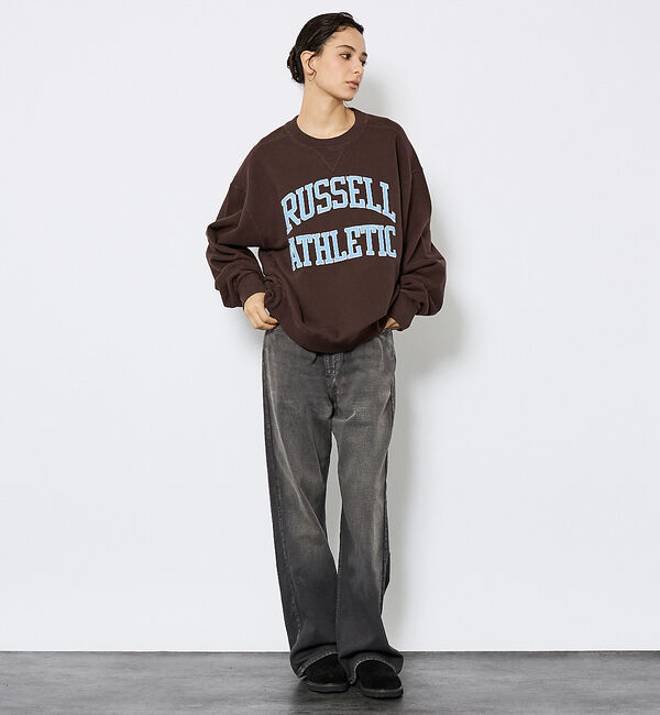 ABAHOUSE「【RUSSELL ATHLETIC/ラッセル アスレチック】フロントワッペンロゴ」|スウェット・ジャージ|