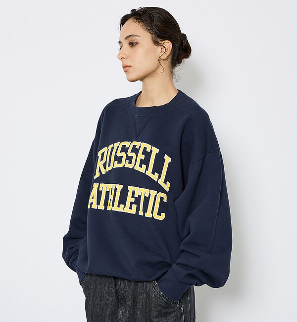 ABAHOUSE「【RUSSELL ATHLETIC/ラッセル アスレチック】フロントワッペンロゴ」|スウェット・ジャージ|