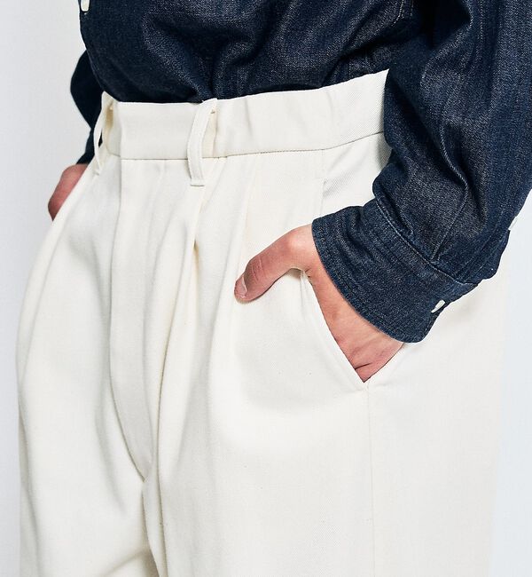 ABAHOUSE「2タック チノワイドパンツ / イージーパンツ【追加生産】【予約】」|その他|