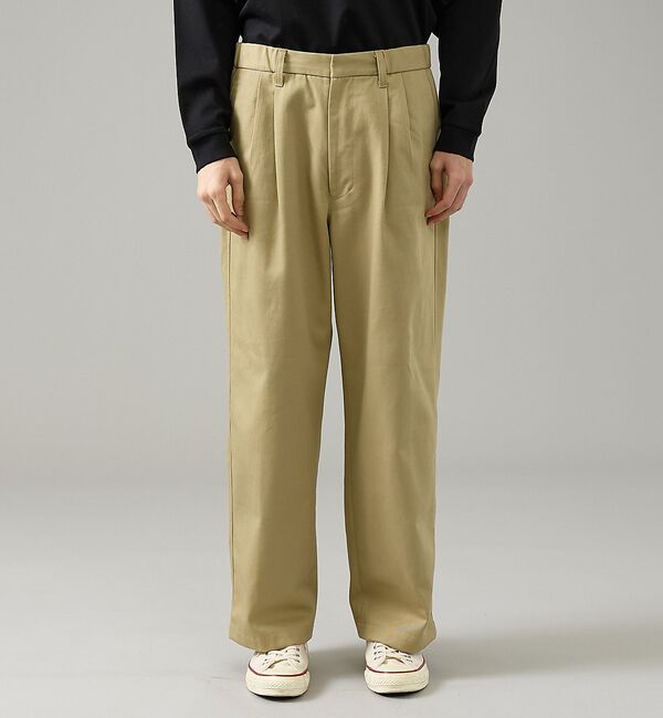 ABAHOUSE「2タック チノワイドパンツ / イージーパンツ【追加生産】【予約】」|その他|
