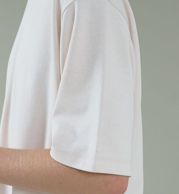 ABAHOUSE「【リバーシブルカラー】ライトポンチ 半袖Tシャツ / リラックスフィット【予約】」|Tシャツ・カットソー|