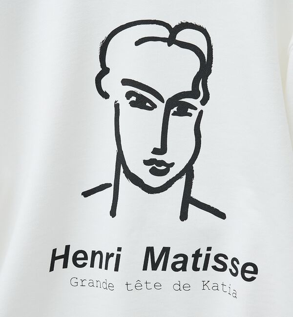 ABAHOUSE「【Henri Matisse / アンリ・マティス】ラインアート グラフィック」|スウェット・ジャージ|