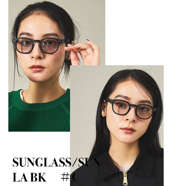 ABAHOUSE「【IZIPIZI/イジピジ】 日本限定/ 調光サングラス/選べるフレーム/#C#」|メガネ|ブラック系その他1