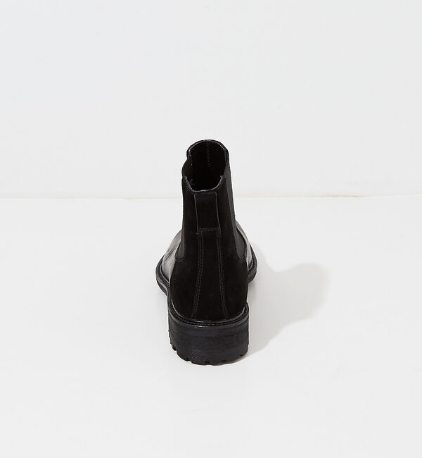 alfredoBANNISTER「ベロア切替 サイドゴアブーツ」|ショートブーツ|