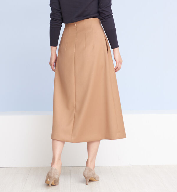 Rouge vif「スリットフレアミディスカート」|スカート|