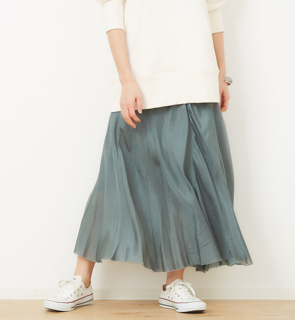 Rouge vif「キュプラスカート」|スカート|