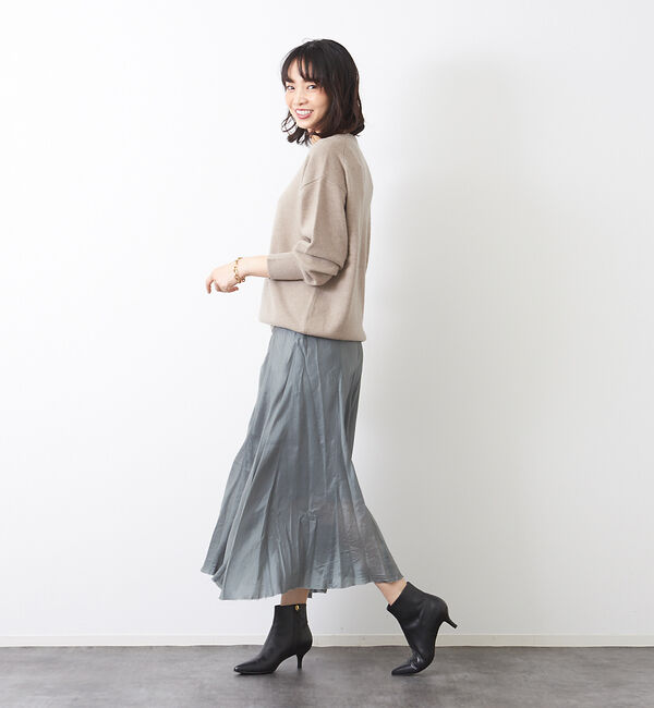 Rouge vif「キュプラスカート」|スカート|