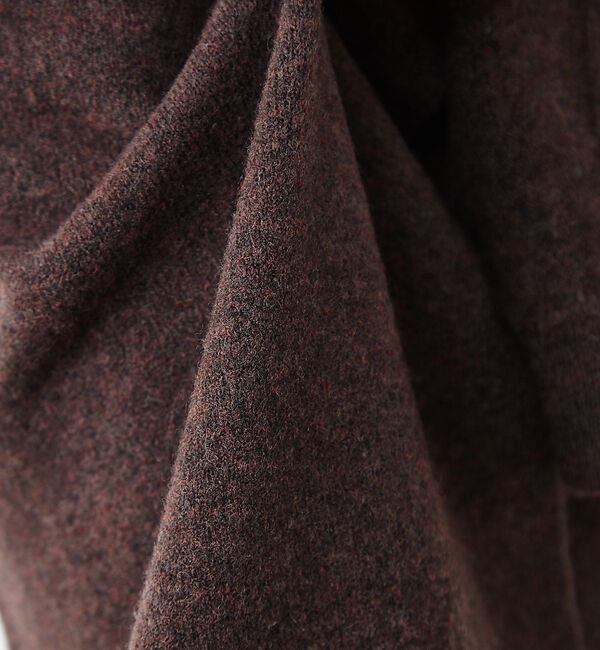 Rouge vif「ヤク混ニットラップスカート」|スカート|