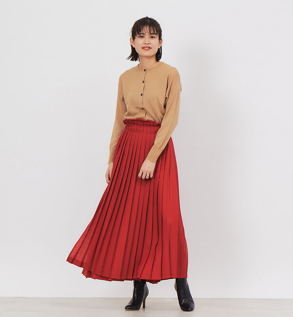 Rouge vif「【CURRENTAGE】プリーツスカート」|スカート|