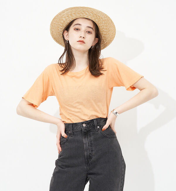 Rouge vif「ナチュラルダイTシャツ」|Tシャツ・カットソー|