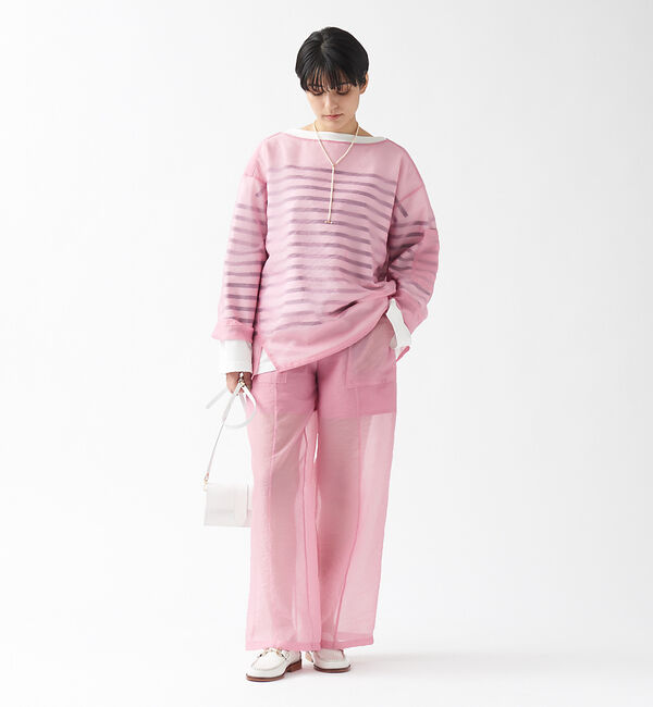 Rouge vif「シアープルオーバー」|シャツ・ブラウス|