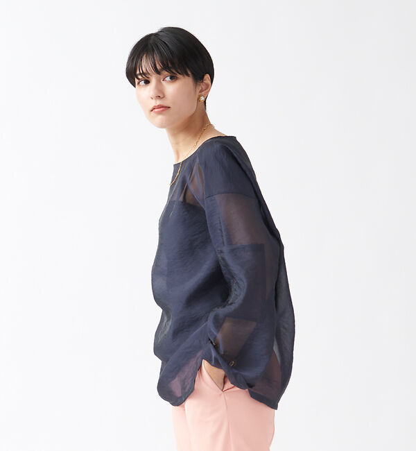 Rouge vif「シアープルオーバー」|シャツ・ブラウス|