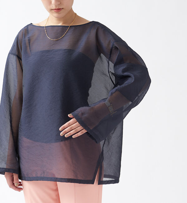 Rouge vif「シアープルオーバー」|シャツ・ブラウス|