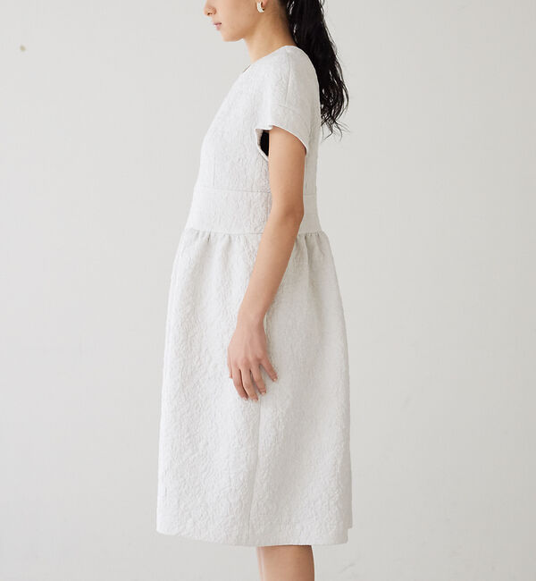 Rouge vif「【BELLE ROBE】ふくれジャガードワンピース」|ワンピース|