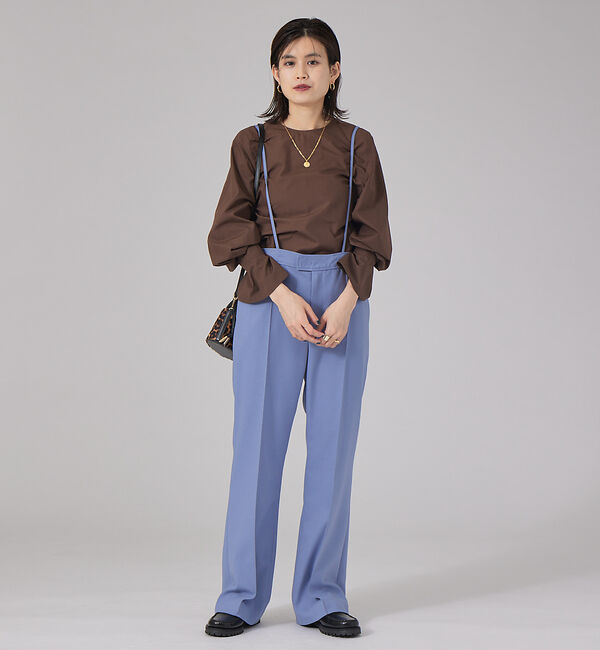 Rouge vif「タックフレアブラウス」|シャツ・ブラウス|