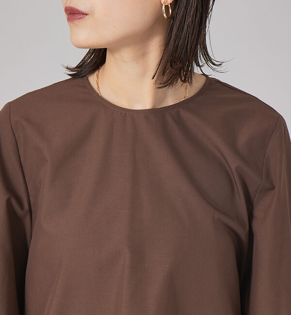 Rouge vif「タックフレアブラウス」|シャツ・ブラウス|