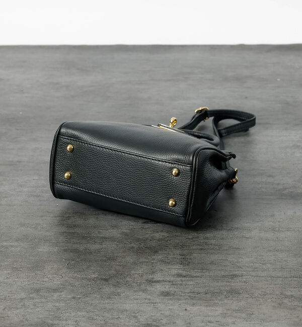 Rouge vif「【AULENTTI/オウレンティ】2WAY レザーミニバッグ / ベルト付きレザ」|ショルダー・メッセンジャー|