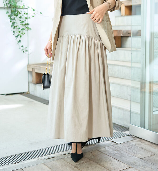 Rouge vif「ボリュームギャザースカート」|スカート|