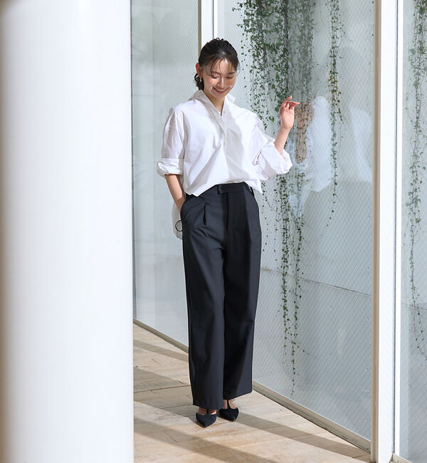 Rouge vif「バックコクーンBIGシャツ」|シャツ・ブラウス|