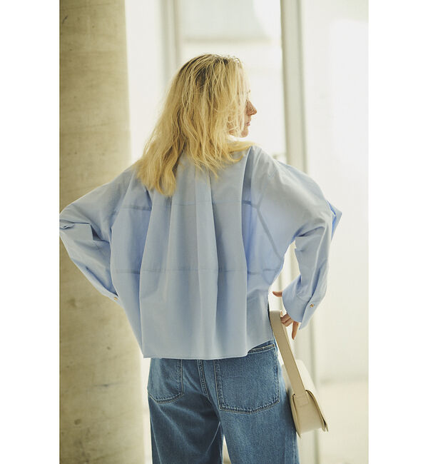 Rouge vif「バックコクーンBIGシャツ」|シャツ・ブラウス|