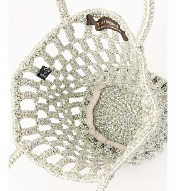 Rouge vif「【The Bagmati/ザ バグマティ】メタリックネットバッグ」|ショルダー・メッセンジャー|