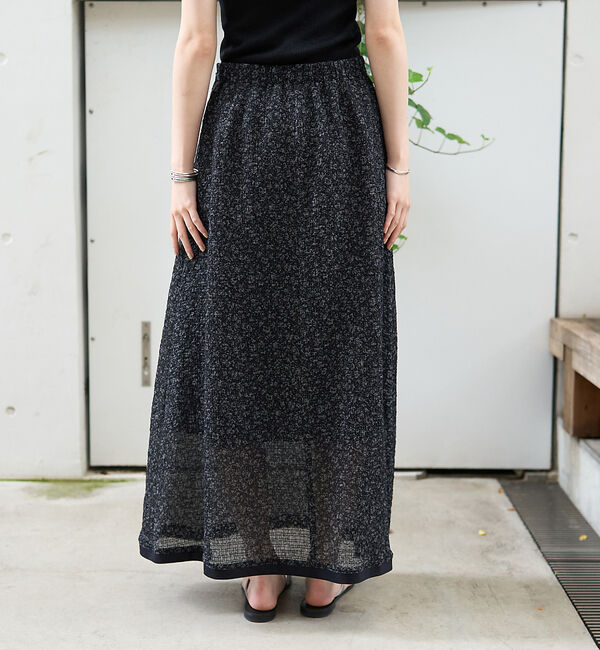 Rouge vif「ストレッチサッカープリントスカート」|スカート|