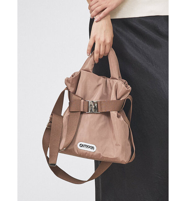 Rouge vif「【OUTDOOR PRODUCTS / アウトドアプロダクツ】2wayTote」|ショルダー・メッセンジャー|モカ