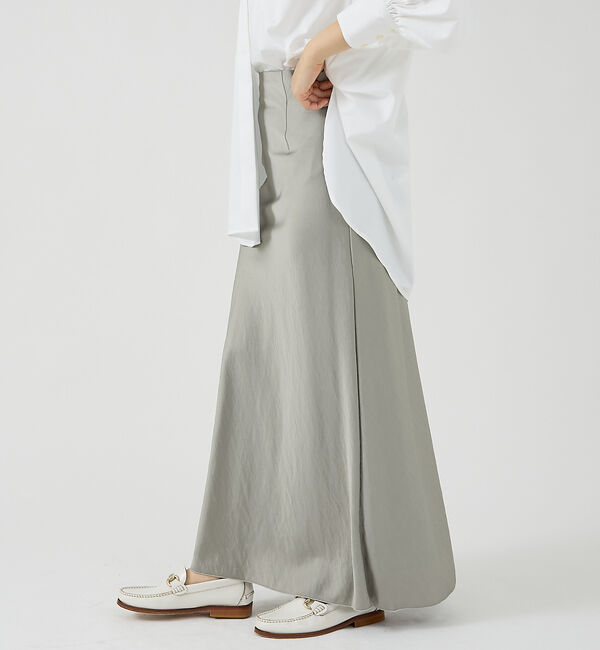 Rouge vif「サテンマーメイドスカート」|スカート|