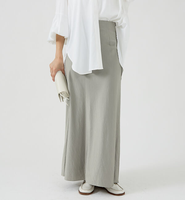 Rouge vif「サテンマーメイドスカート」|スカート|