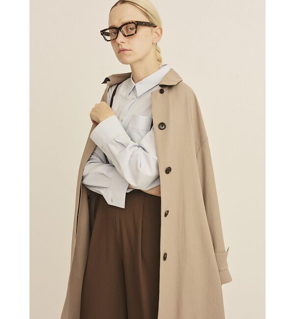 Rouge vif「【2サイズ展開】ステンカラーロングコート【予約】」|ステンカラーコート|