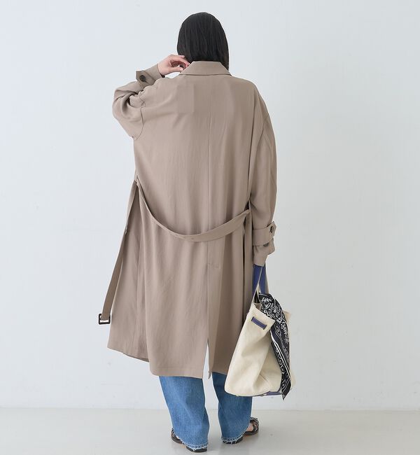 Rouge vif「【2サイズ展開】ステンカラーロングコート【予約】」|ステンカラーコート|