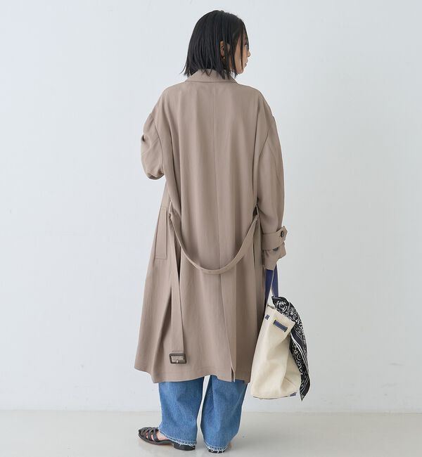 Rouge vif「【2サイズ展開】ステンカラーロングコート【予約】」|ステンカラーコート|