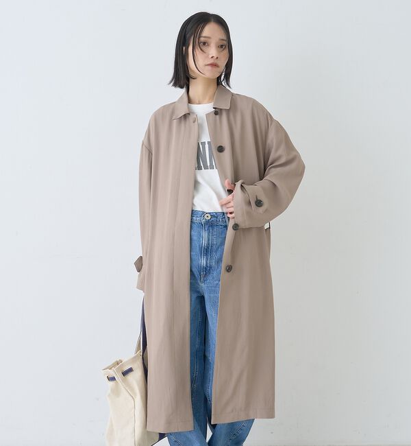 Rouge vif「【2サイズ展開】ステンカラーロングコート【予約】」|ステンカラーコート|