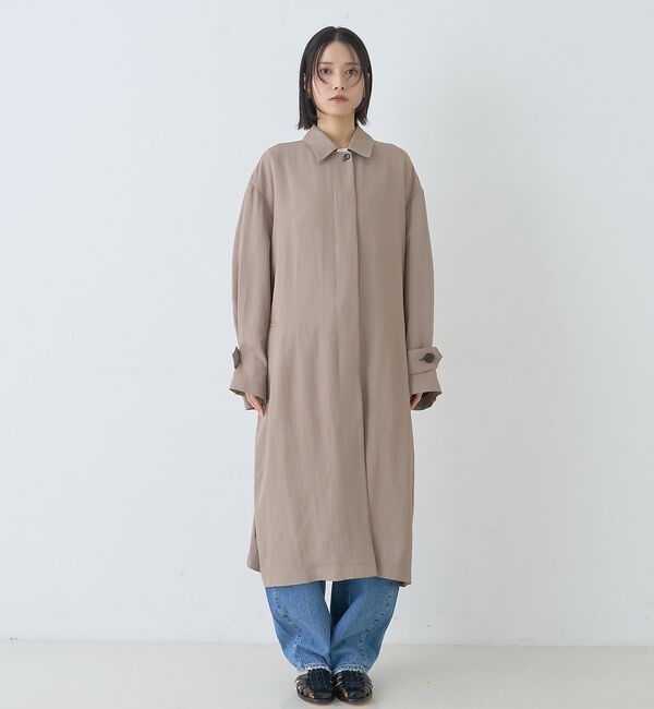 Rouge vif「【2サイズ展開】ステンカラーロングコート【予約】」|ステンカラーコート|