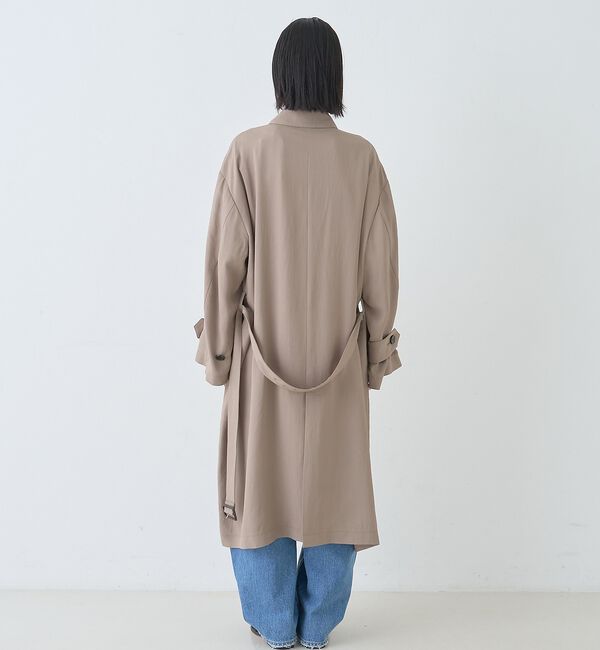 Rouge vif「【2サイズ展開】ステンカラーロングコート【予約】」|ステンカラーコート|