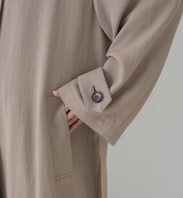 Rouge vif「【2サイズ展開】ステンカラーロングコート【予約】」|ステンカラーコート|